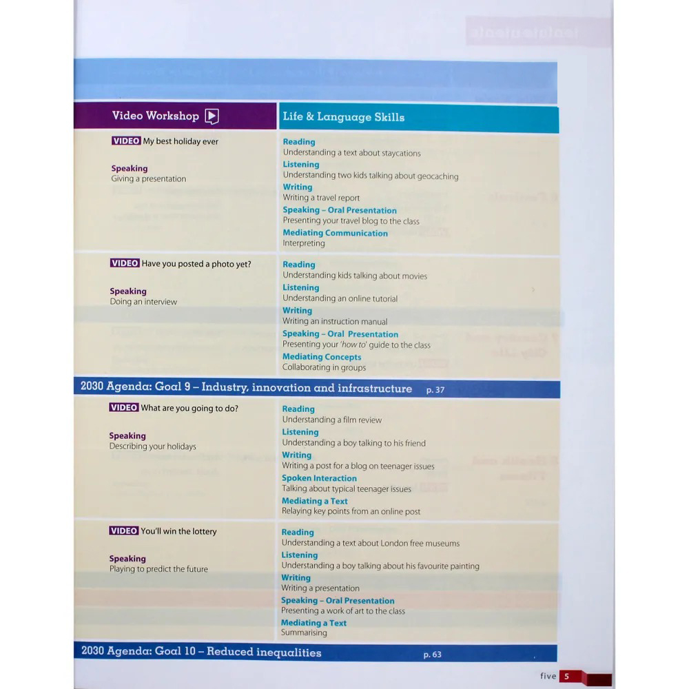 English Goals 3 - Level A2 - Student’s Book - Ảnh 4