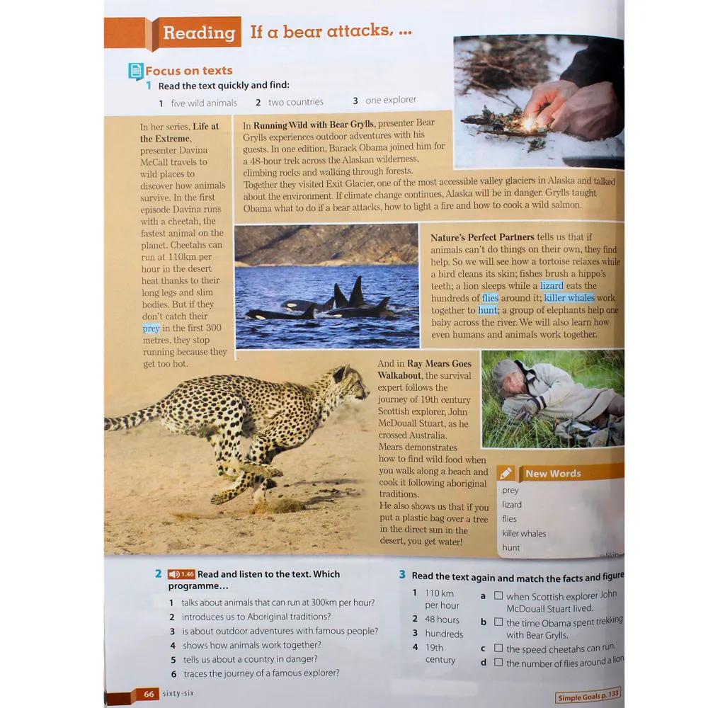 English Goals 3 - Level A2 - Student’s Book - Ảnh 8