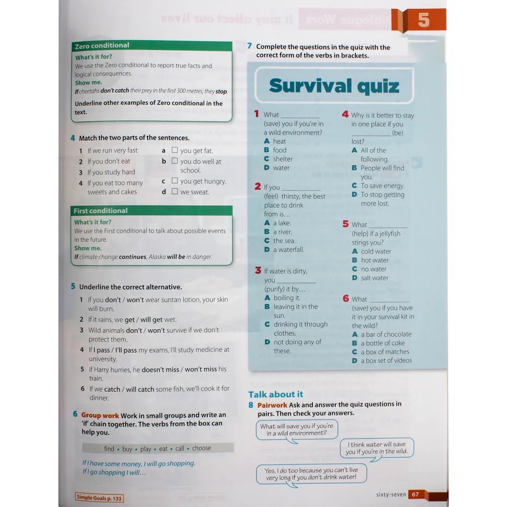 English Goals 3 - Level A2 - Student’s Book - Ảnh 9