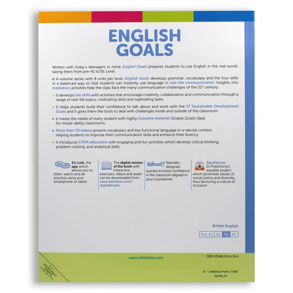 English Goals 3 - Level A2 - Workbook - Ảnh 2