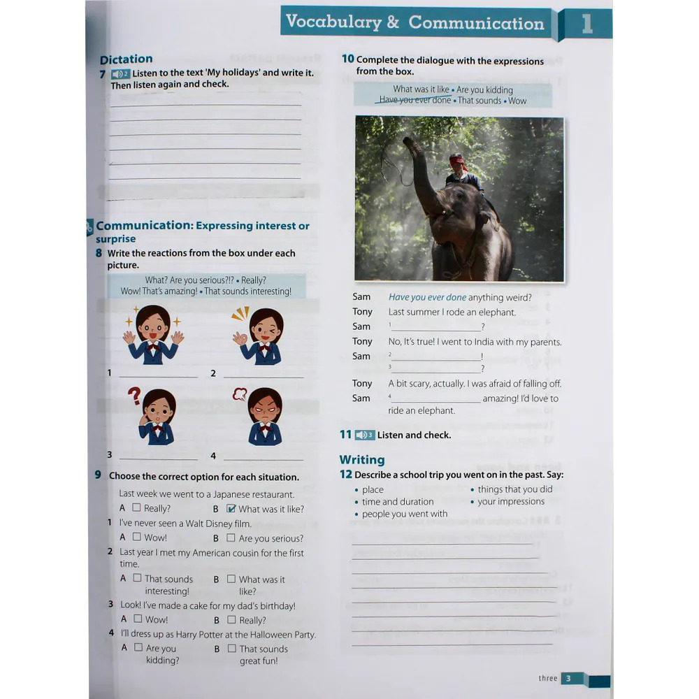 English Goals 3 - Level A2 - Workbook - Ảnh 5