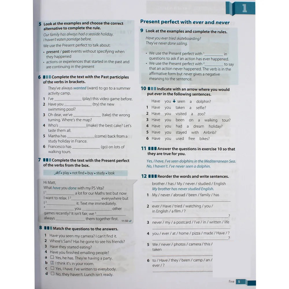 English Goals 3 - Level A2 - Workbook - Ảnh 6