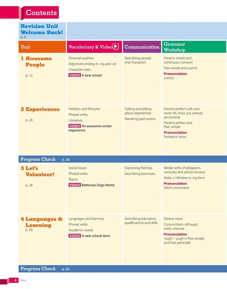English Goals 4 - Level B1 - Student’s Book - Ảnh 3