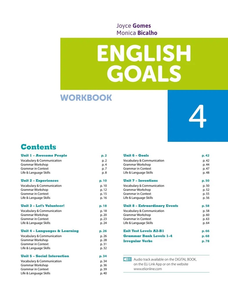English Goals 4 - Level B1 - Workbook - Ảnh 11