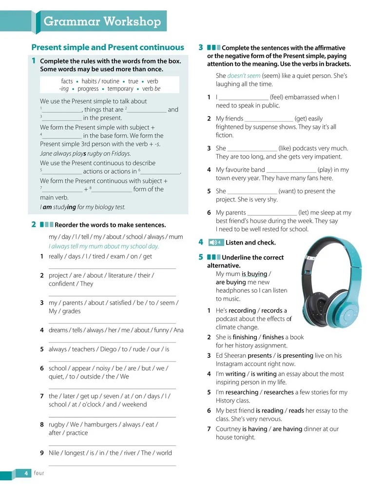 English Goals 4 - Level B1 - Workbook - Ảnh 6