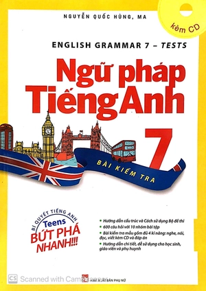 english grammar - ngữ pháp tiếng anh 7 (bài kiểm tra) - Ảnh 2