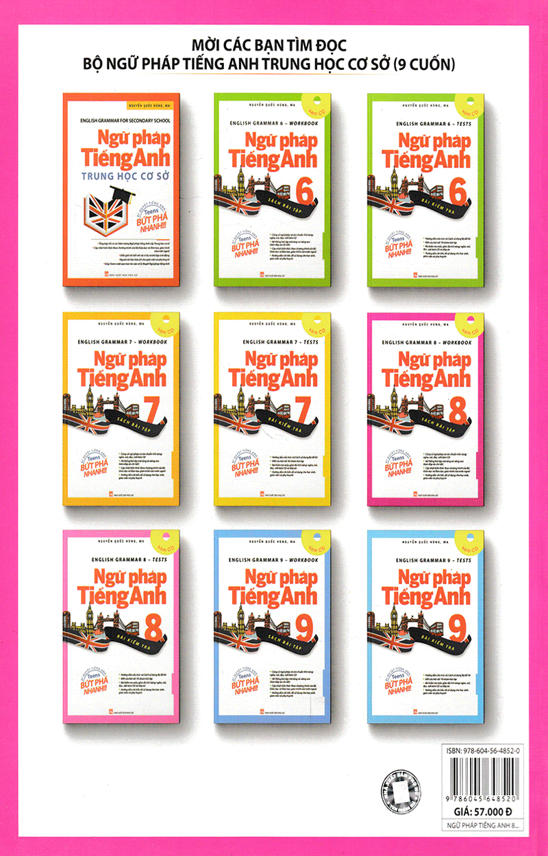 english grammar - ngữ pháp tiếng anh 8 (sách bài tập) - Ảnh 16