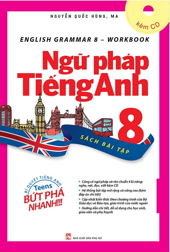 english grammar - ngữ pháp tiếng anh 8 (sách bài tập) - Ảnh 2