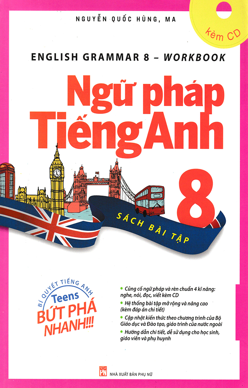 english grammar - ngữ pháp tiếng anh 8 (sách bài tập) - Ảnh 3