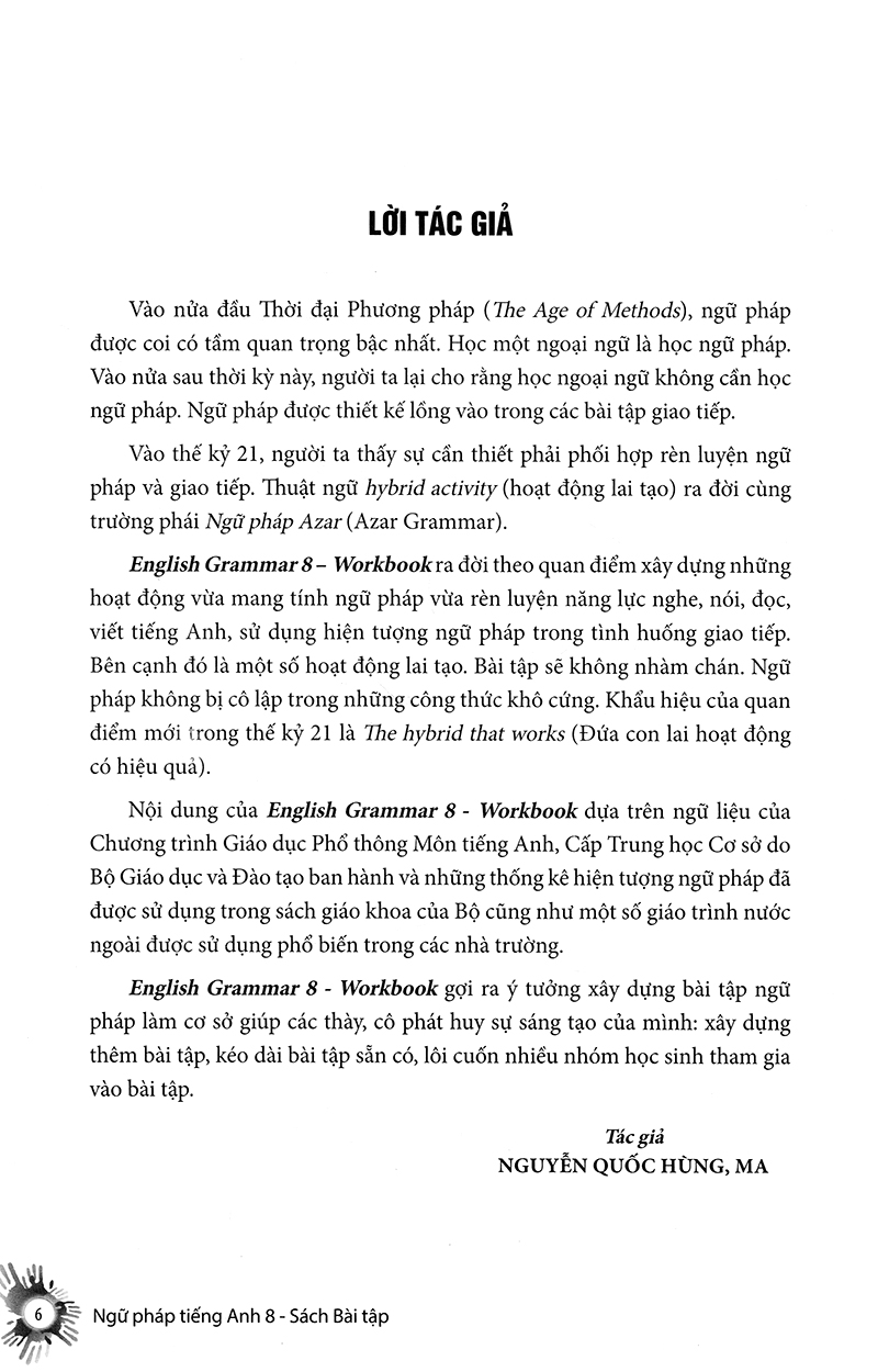 english grammar - ngữ pháp tiếng anh 8 (sách bài tập) - Ảnh 6