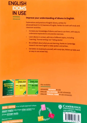 english idioms in use advanced book with answers (vocabulary in use) - Ảnh 10