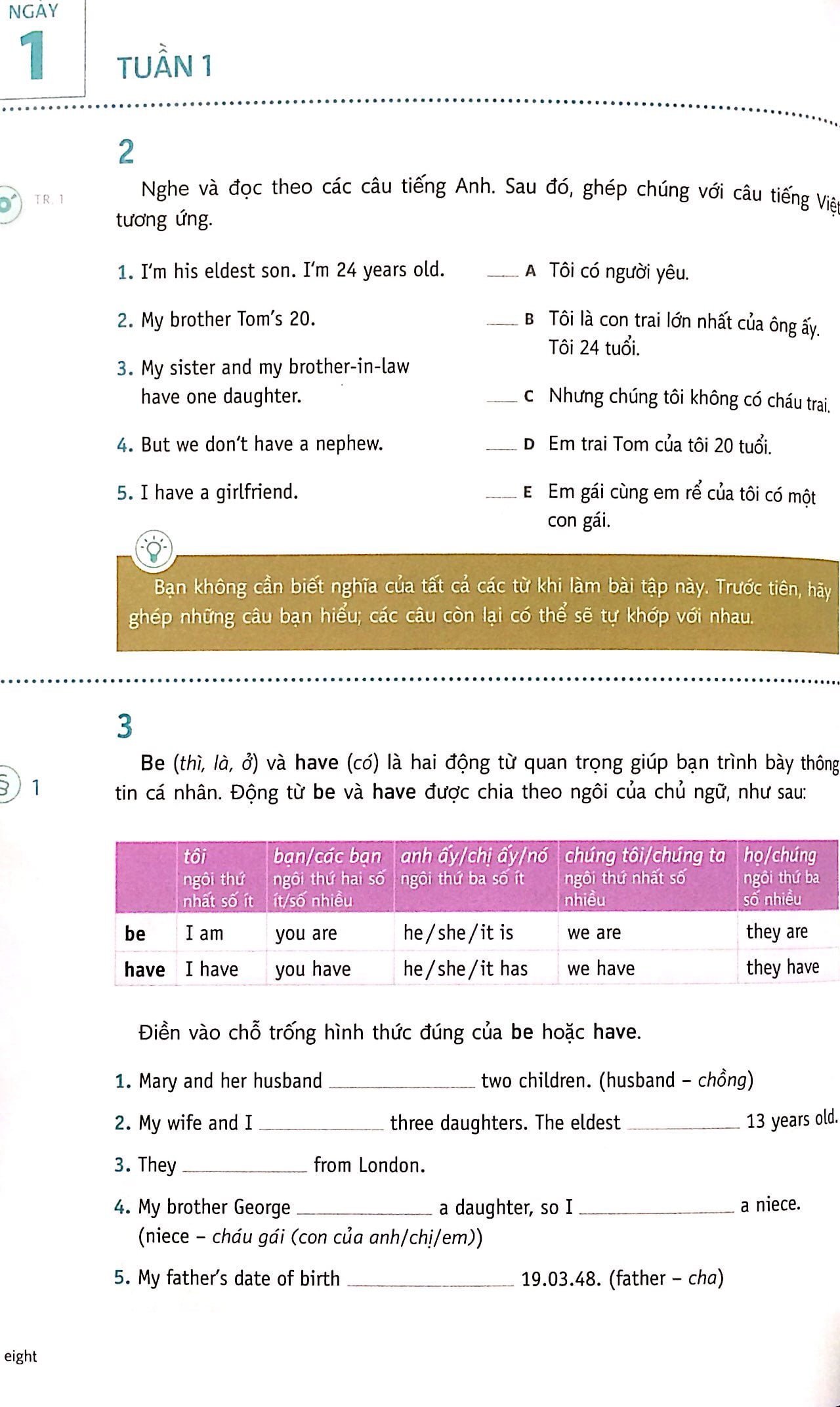 english in 4 weeks - thông thạo tiếng anh chỉ trong 4 tuần (kèm đĩa mp3) - Ảnh 3