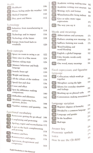 english vocabulary in use: advanced book fahasa reprint edition: vocabulary reference and practice (cd-rom) - Ảnh 3