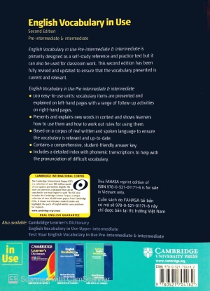 english vocabulary in use fahasa reprint edition - Ảnh 11