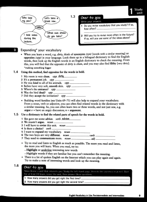 english vocabulary in use: pre-intermediate and intermediate book with answers fahasa reprint edition: vocabulary reference and practice (kèm cd) - Ảnh 4