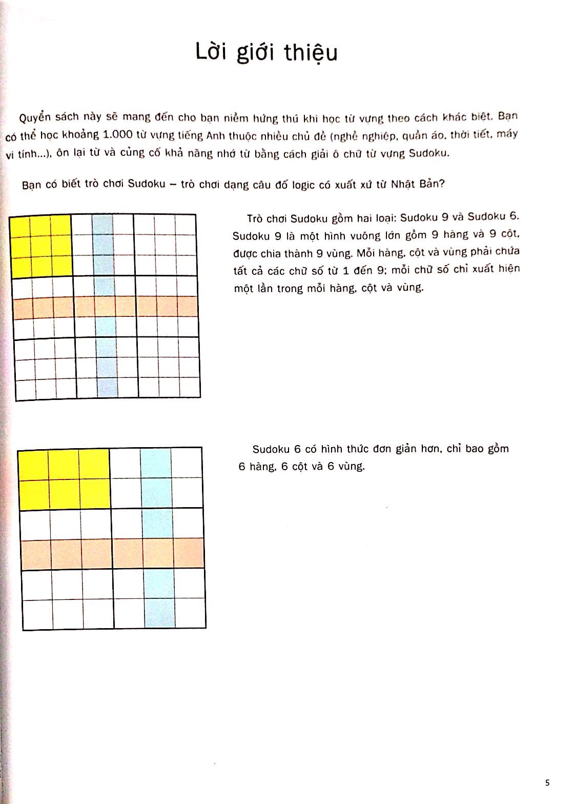 english wodoku (a1-a2) - vui học từ vựng với ô chữ sudoku - Ảnh 2