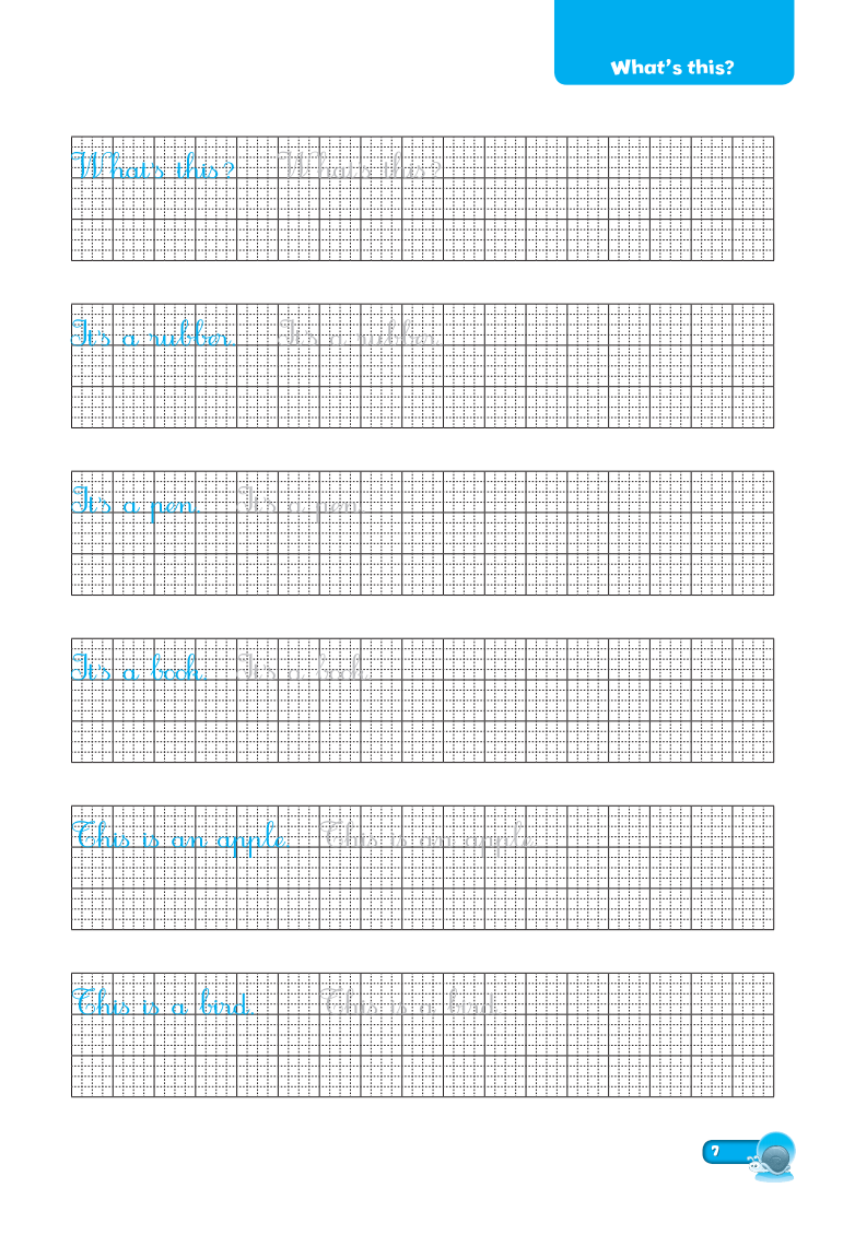 english writing family and friends 1 - luyện viết tiếng anh 1 (tái bản) - Ảnh 7