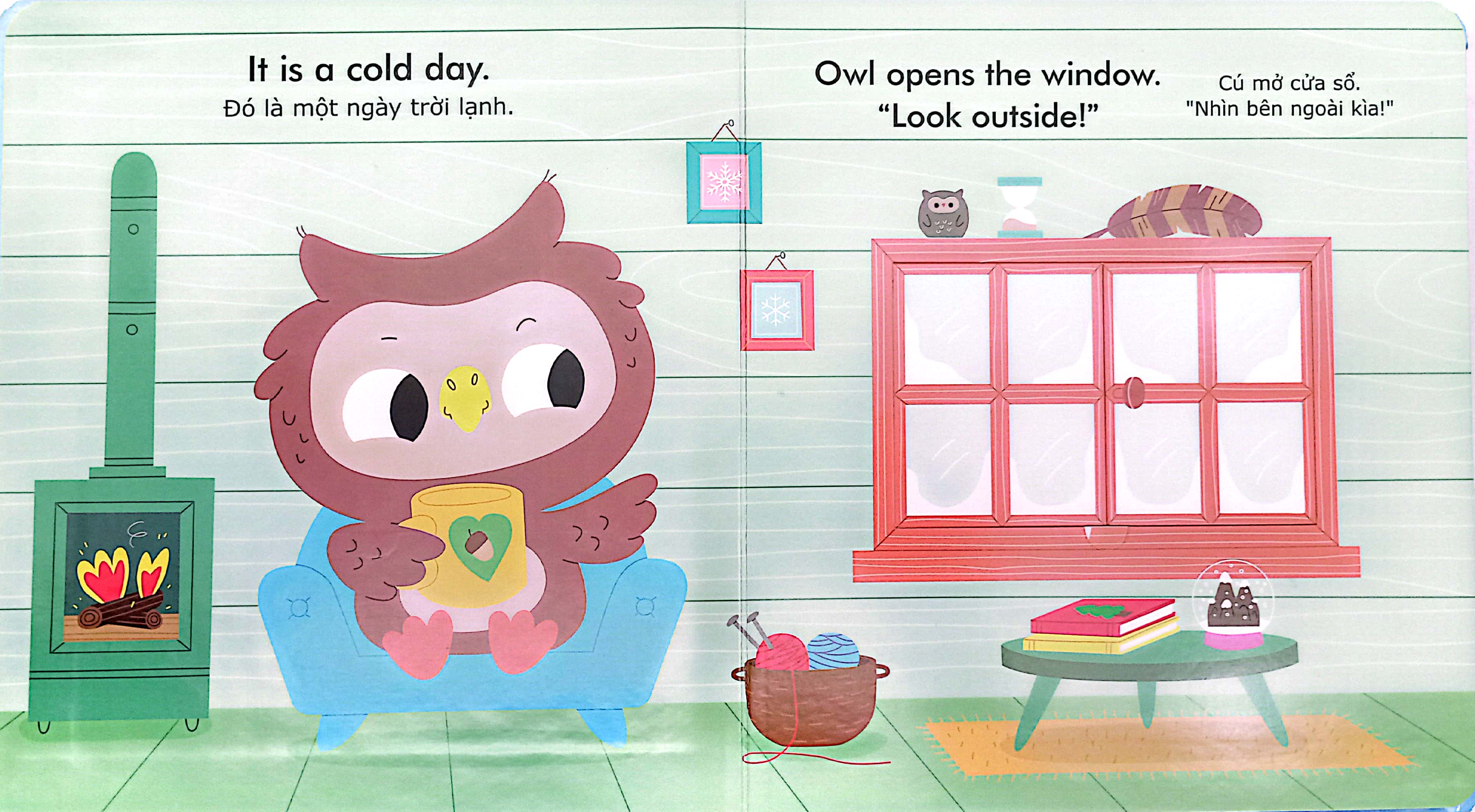 english zoo - ngày tuyết rơi - snowy day - Ảnh 4