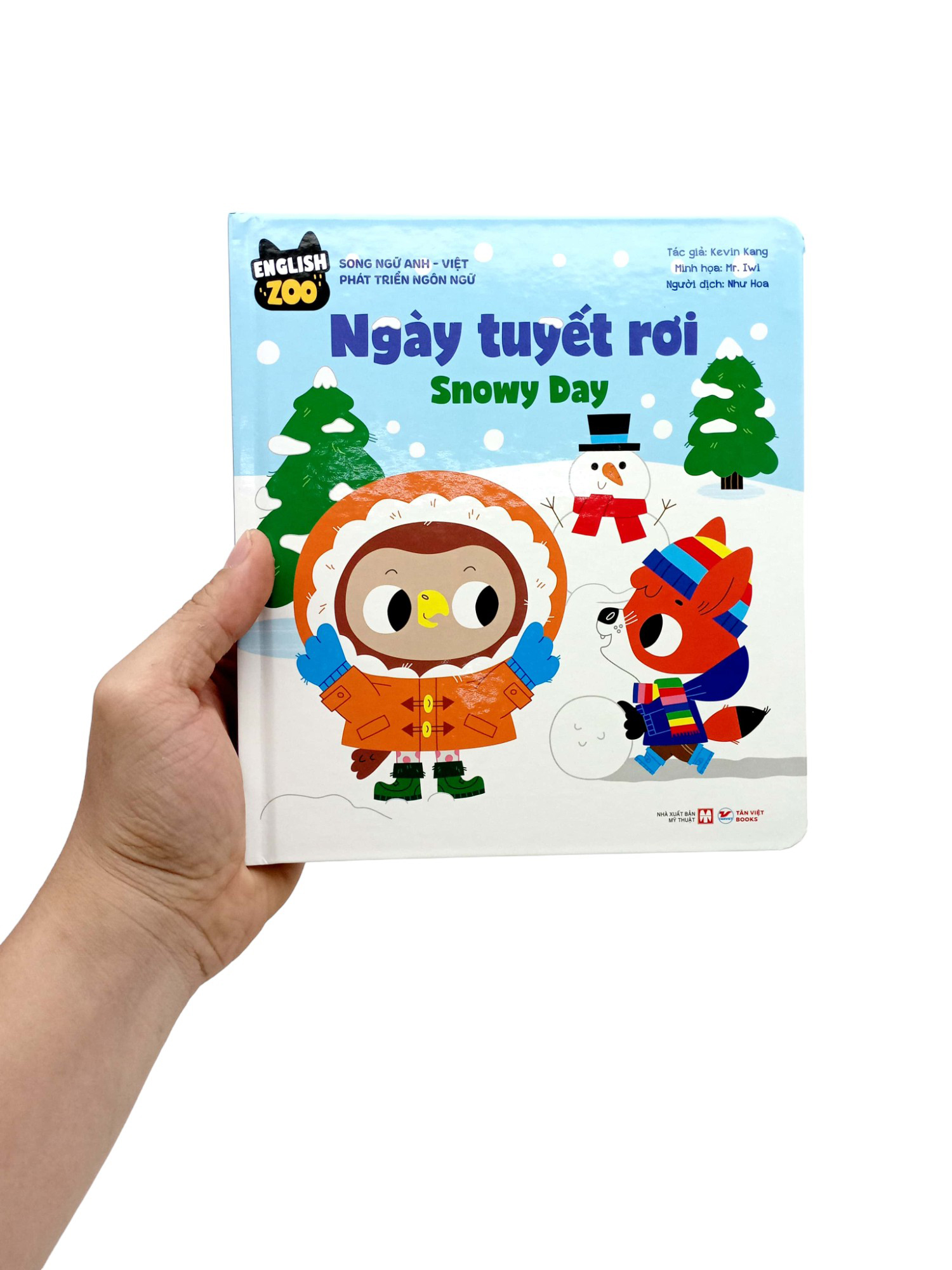 english zoo - ngày tuyết rơi - snowy day - Ảnh 8