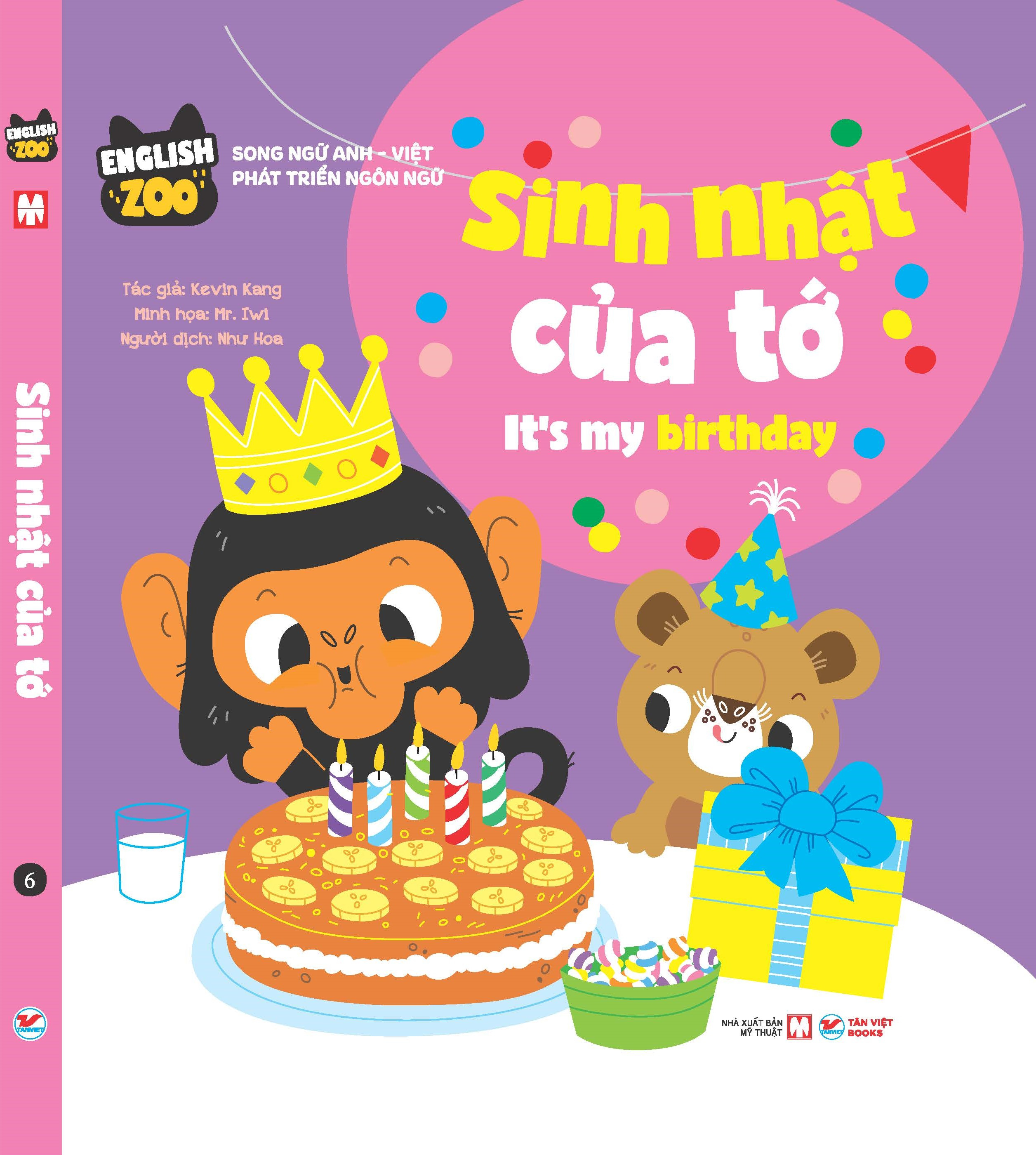english zoo - sinh nhật của tớ - itℹs my birthday - Ảnh 2