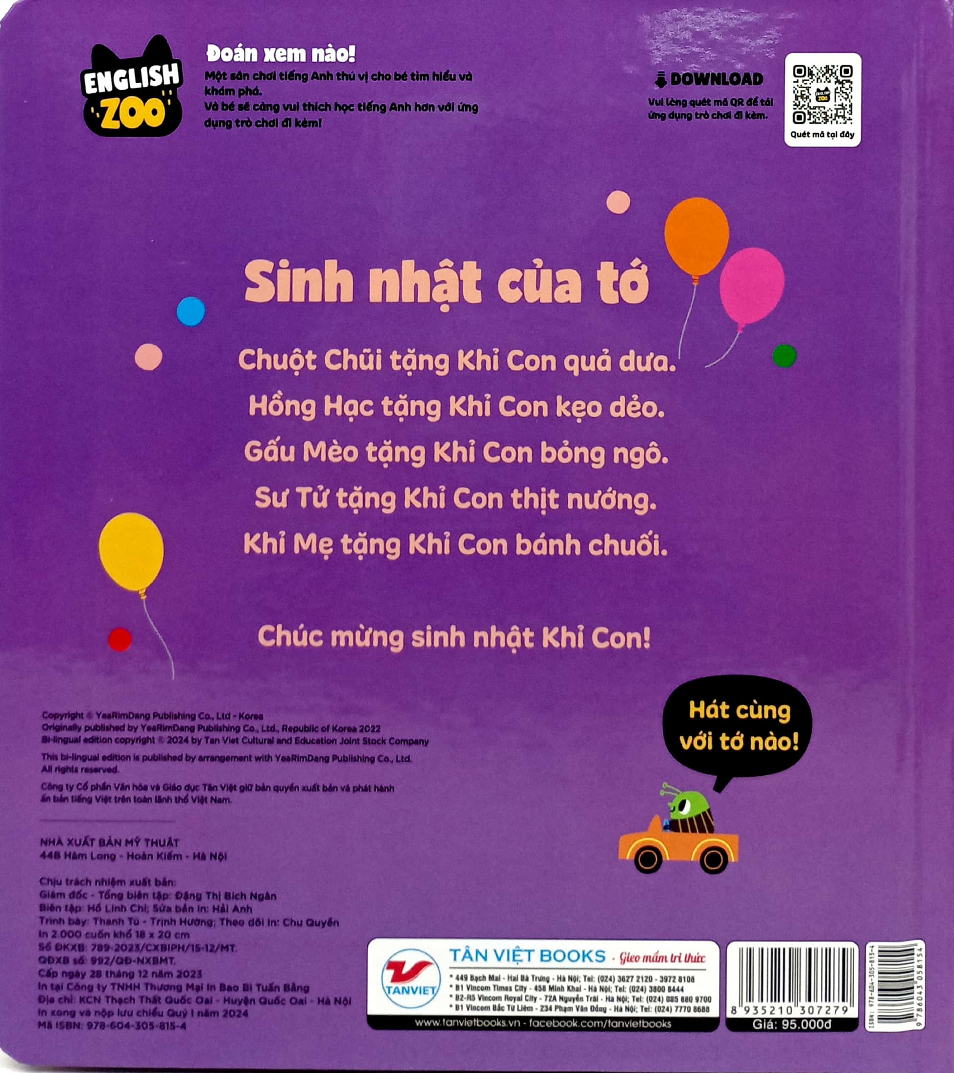 english zoo - sinh nhật của tớ - itℹs my birthday - Ảnh 7