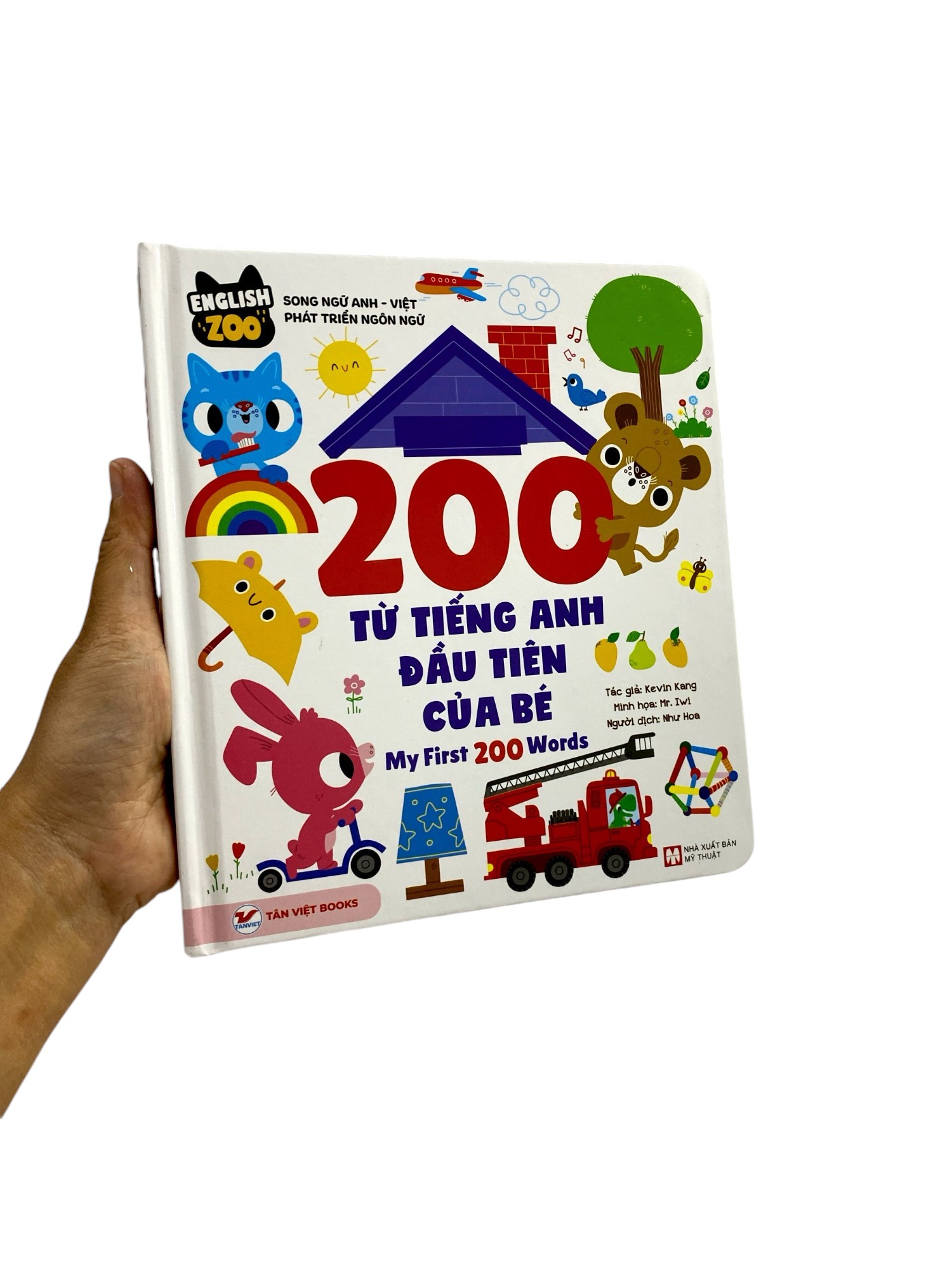 english zoo - song ngữ anh-việt phát triển ngôn ngữ - 200 từ vựng tiếng anh đầu tiên của bé - my first 200 words - Ảnh 7