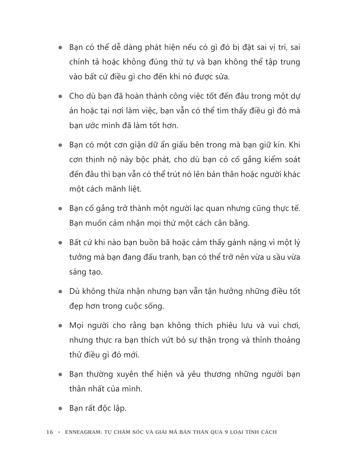 enneagram - tự chăm sóc và giải mã bản thân qua 9 loại tính cách - Ảnh 16