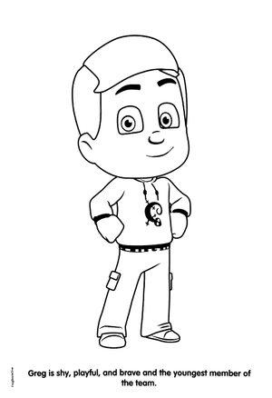 eone pj masks deluxe poster paint & color - Ảnh 5