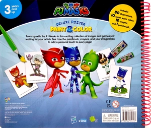 eone pj masks deluxe poster paint & color - Ảnh 6