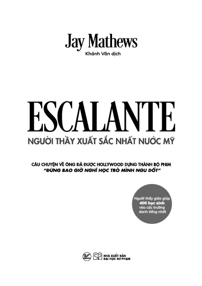 escalante - người thầy xuất sắc nhất nước mỹ - Ảnh 3