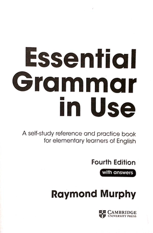 essential grammar in use book with answers fahasa reprint edition: a self-study reference and practice book for elementary learners of english - Ảnh 2