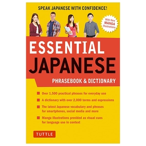 essential japanese phrasebook & dictionary - speak japanese with confidence