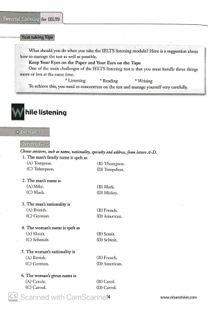essential listening for ielts (2019) - Ảnh 7