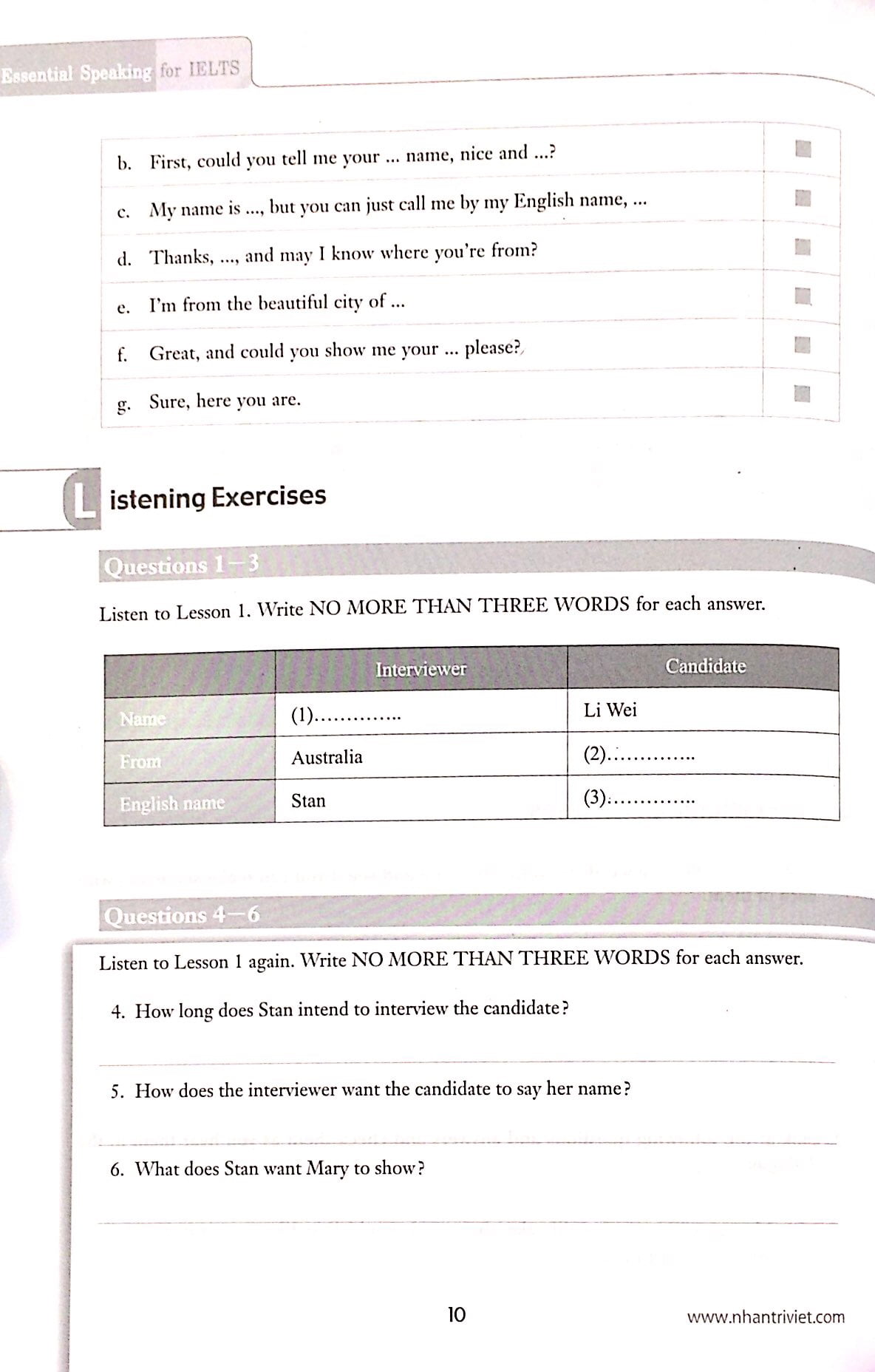 essential speaking for ielts - Ảnh 7