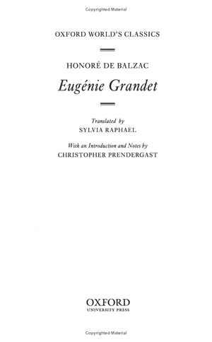 eugénie grandet (oxford world's classics) - Ảnh 4