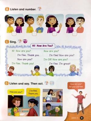 everybody up 2e 1: student book with cd pack - Ảnh 8