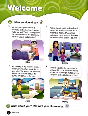 everybody up 2e 4: student book - Ảnh 4