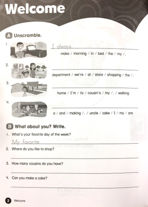 everybody up 2e 4: workbook - Ảnh 2