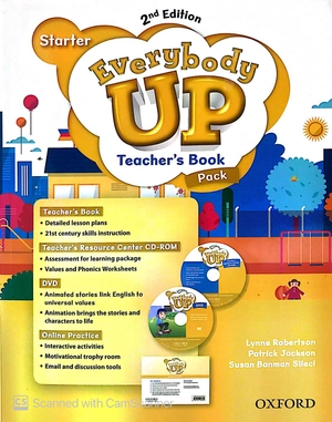 everybody up: starter level: teacher's book pack with dvd, online practice and teacher's resource center cd-rom: starter: linking your classroom to the wider world - Ảnh 3