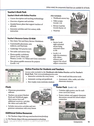 everybody up: starter level: teacher's book pack with dvd, online practice and teacher's resource center cd-rom: starter: linking your classroom to the wider world - Ảnh 6