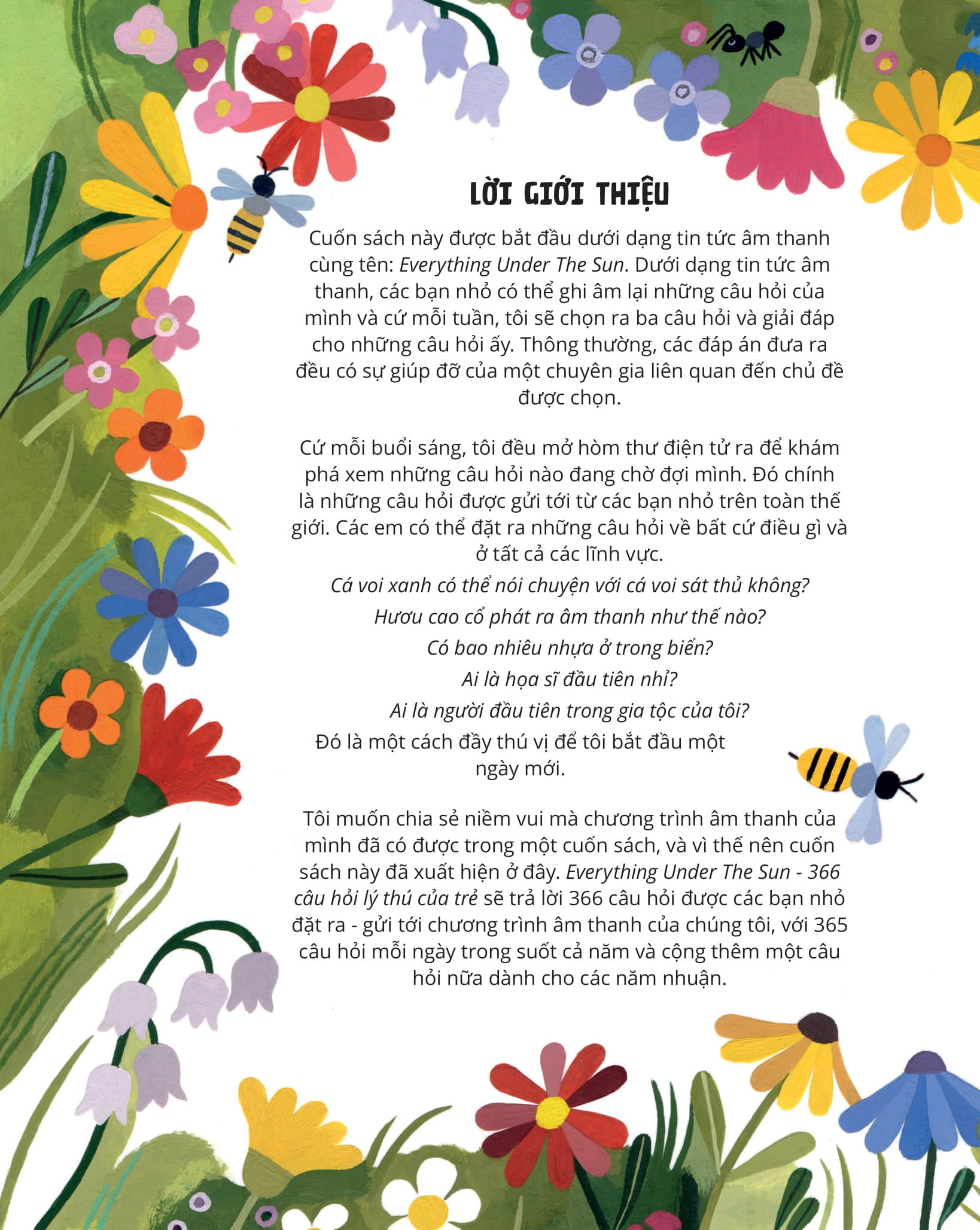 everything under the sun - 366 câu hỏi lý thú của trẻ - Ảnh 3