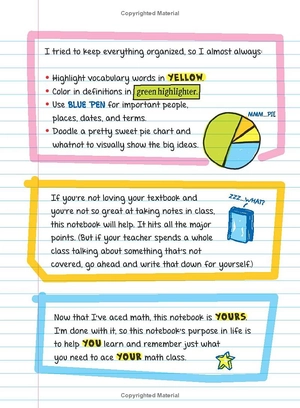 everything you need to ace math in one big fat notebook - Ảnh 5