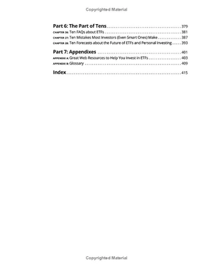 exchange-traded funds for dummies 3rd edition - Ảnh 6