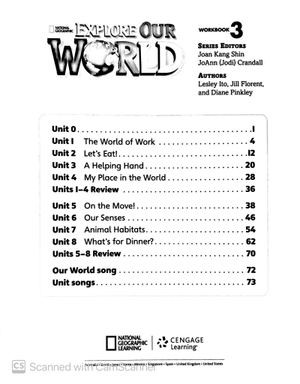 explore our world ame 3 - workbook - Ảnh 3