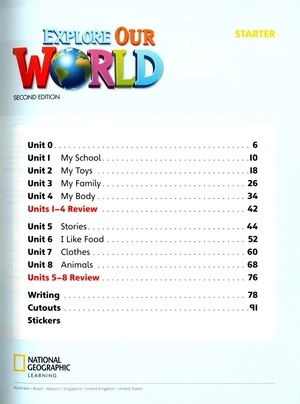 explore our world starter: student's book with olp sticker code - 2nd edition - Ảnh 3