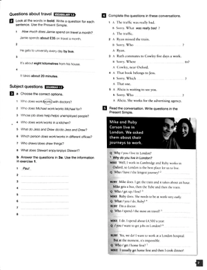 face2face pre-intermediate workbook with key - Ảnh 4