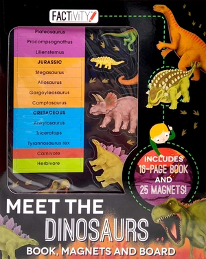 factivity meet the dinosaurs - book, magnets and board - Ảnh 2