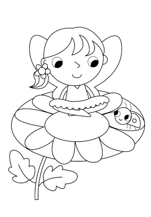 fairy colouring fun with puffy glitter stickers - Ảnh 3