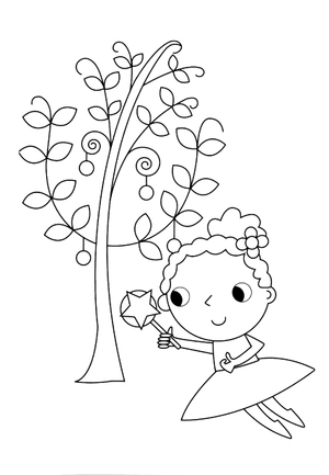 fairy colouring fun with puffy glitter stickers - Ảnh 5