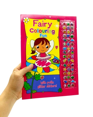 fairy colouring fun with puffy glitter stickers - Ảnh 7